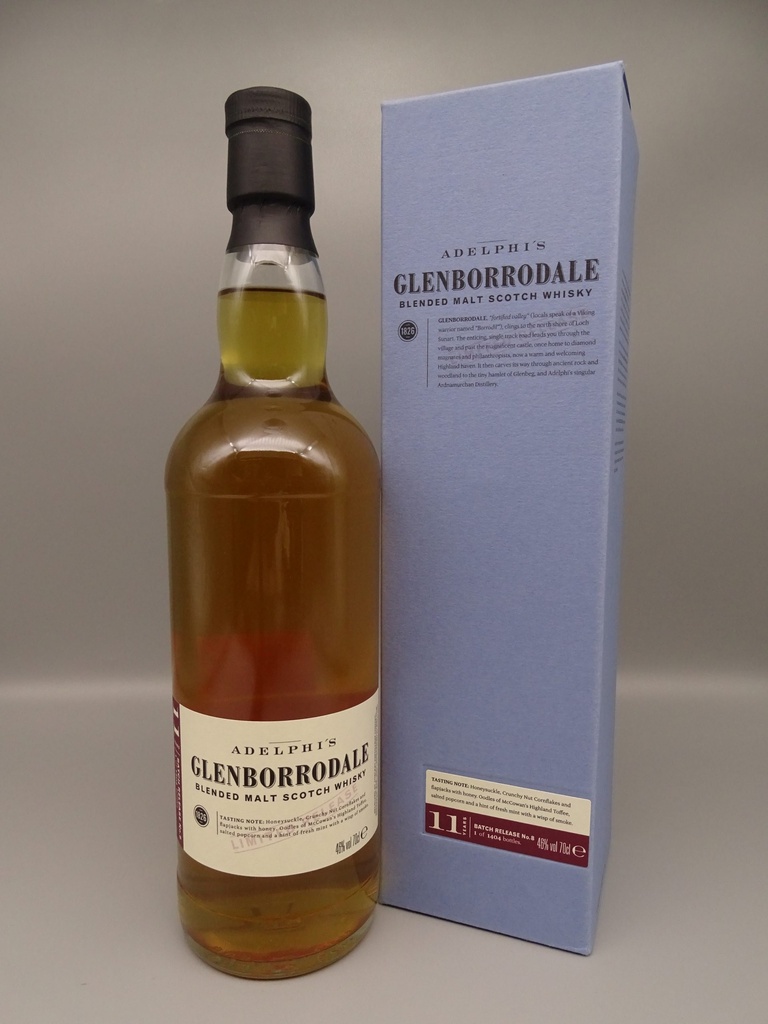 Glenborrodale Blended Malt 11yo Batch #8 Refill Sherry HHDs 46%