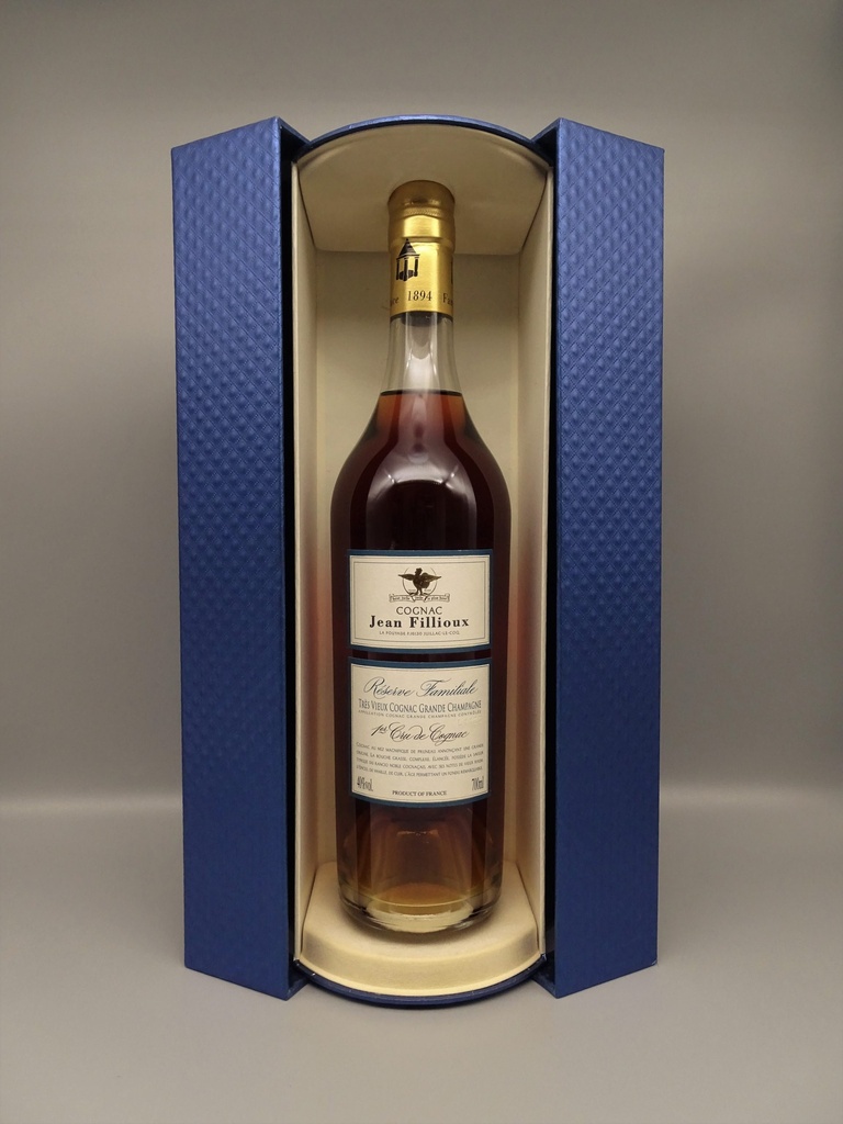 Cognac Reserve Familiale (Jahrgang 1948 und älter!) Très Vielle Grand Champagne 1er Cru 40%