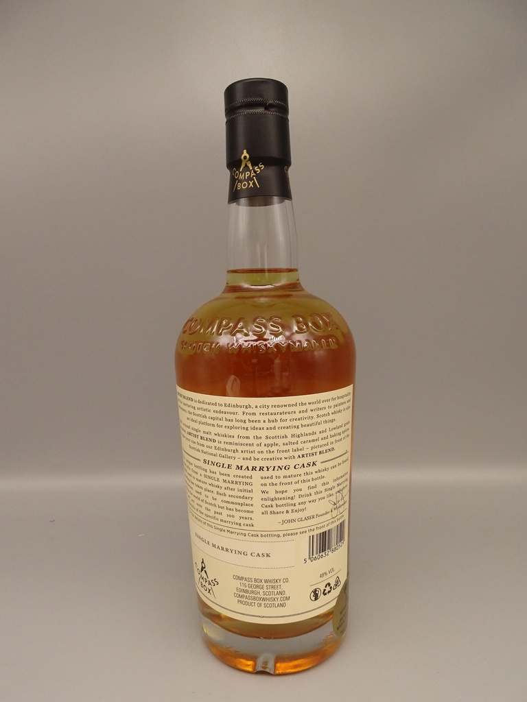 Compass Box Artist Blend Single Marrying Cask no. 500134 49%