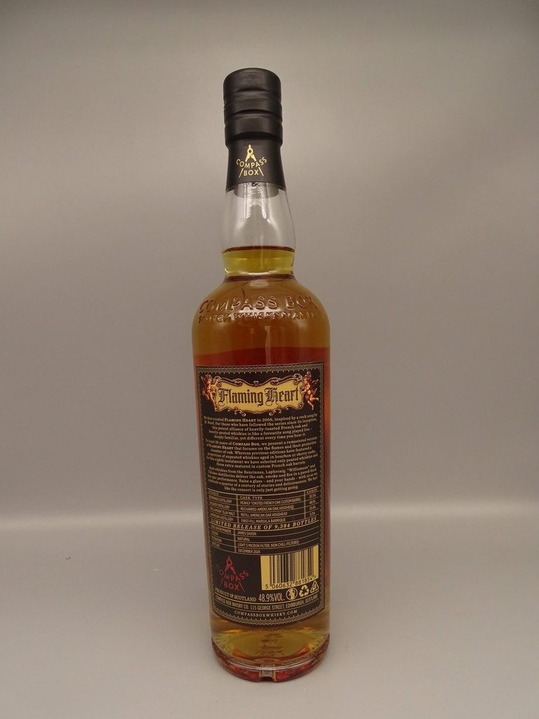 Flaming Heart 2025 25th Anniversary Edition Blended Malt Scotch Whisky 48,9%
