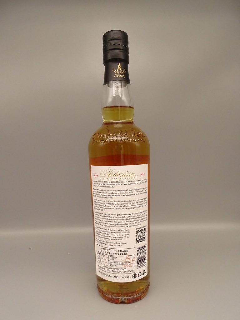 Compass Box HEDONISM 2025 43%