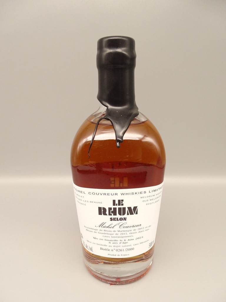 Le Rhum selon Michel Couvreur bottled 2023 at Cask Strength 52%