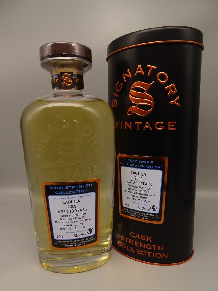 Caol Ila 2009/2023 13yo Bourbon HH Cask No. 321596 56,2%
