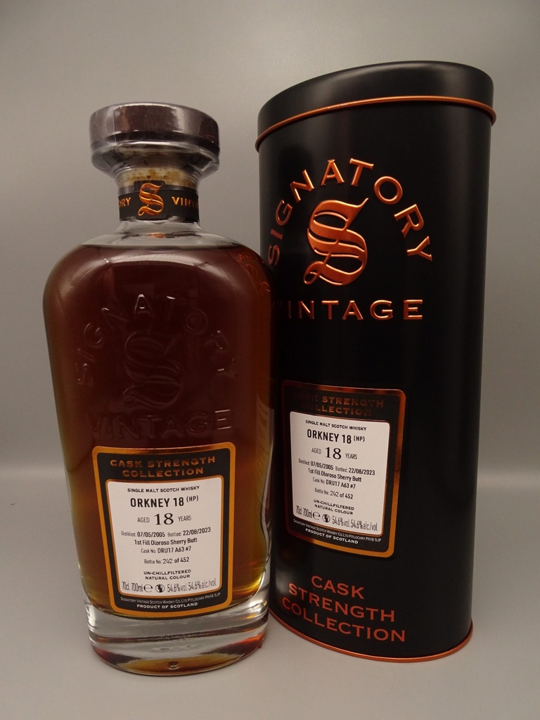 Orkney 2005/2023 Cask DRU 17/A63 No. 7 54,6%
