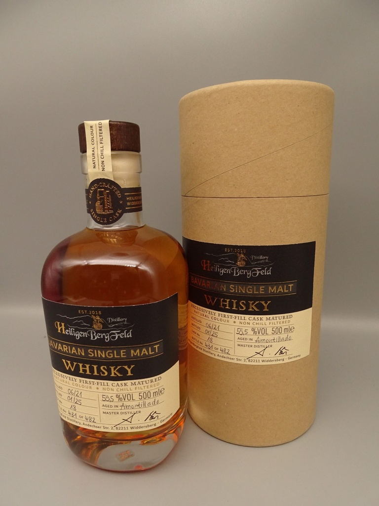 HeiligenBergFeld 2021/2024 Cask No. 18 First Fill Amontillado Sherry xy,z% 500ml