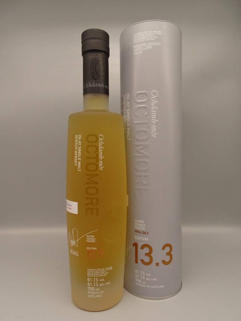 Octomore 13.3 Islay Barley 5yo 129,3ppm 61,1%