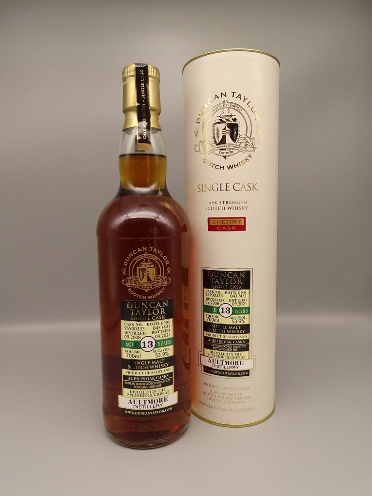 Aultmore 2008/2021 13yo Sherry Cask 53,9%