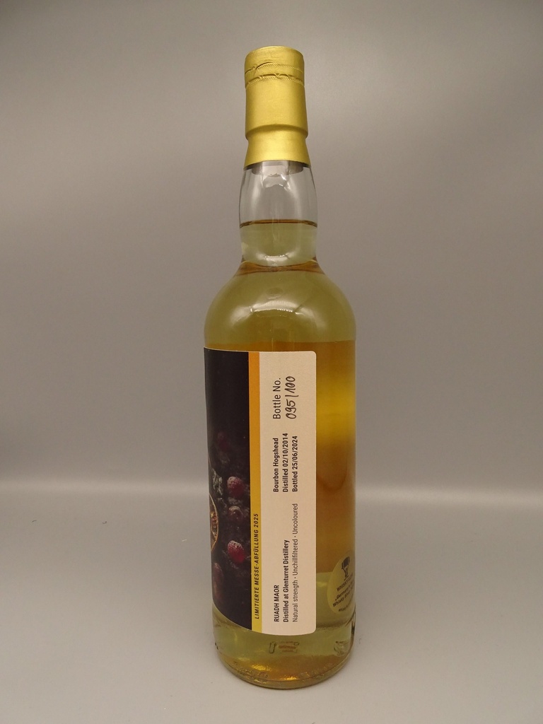 Ruadh maor (peated Glenturret) 2014/2024 9yo EMBERS & SWEETNESS Rüsselsheim 2025 Bourbon Hogshead 62,7%