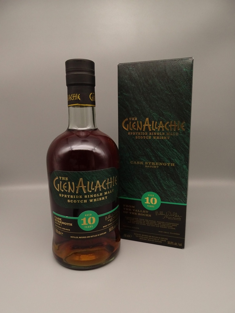 GlenAllachie 10yo 2022 Batch 7  Cask Strength 56,8%