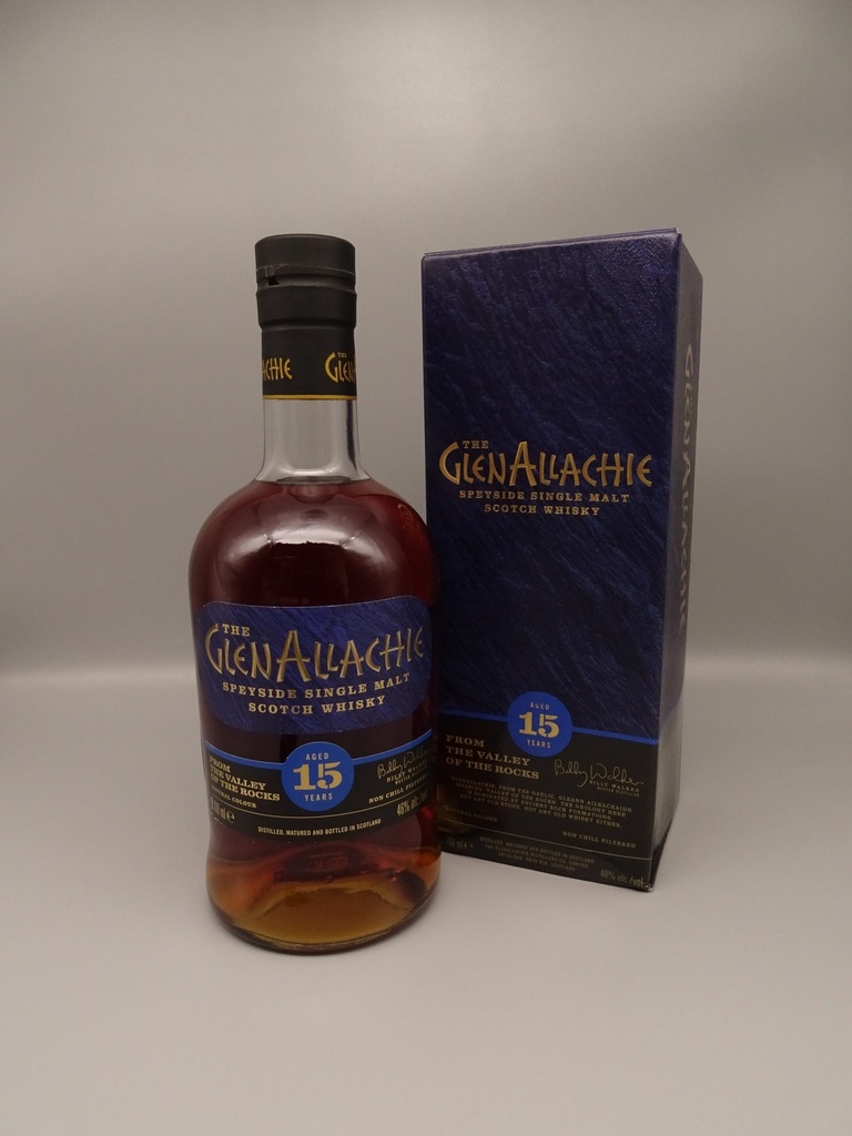 GlenAllachie 15yo PX & Oloroso Cask Finish (20 mths.) 46%