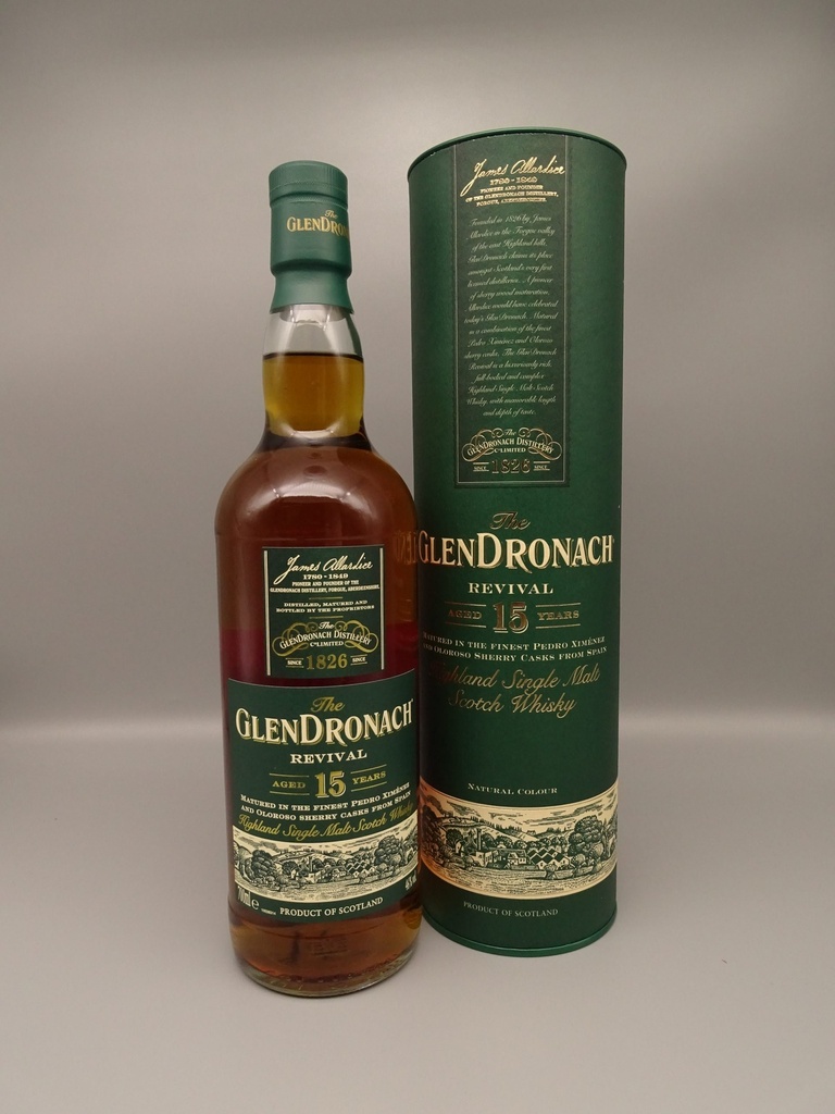 Glendronach 15yo "Revival" 46%