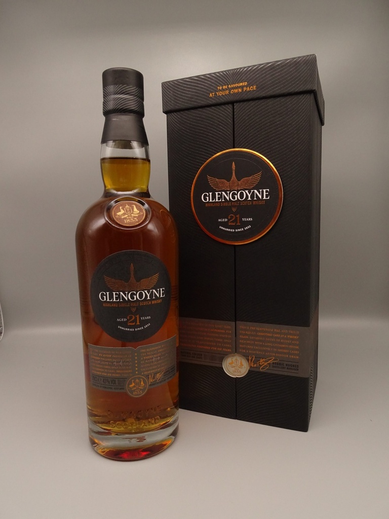 Glengoyne 21yo 43% neue Ausstattung
