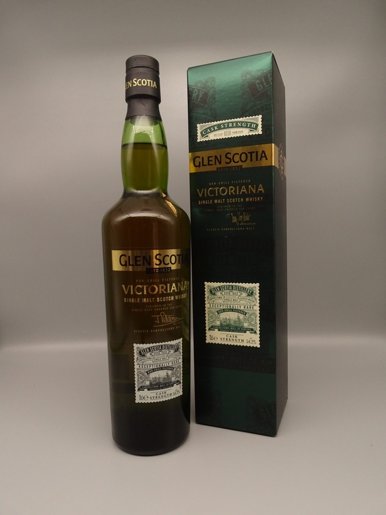 Glen Scotia Victoriana Finished in deep charred Oak Casks 54,2%