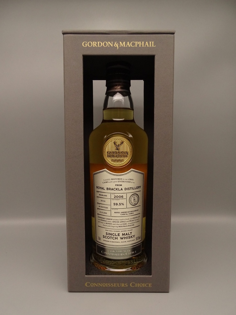 Royal Brackla 2006/2021 14yo Refill American Hogshead 59,5%