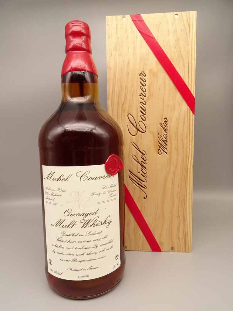 Michel Couvreur OVERAGED à son degré naturel Cask Strength 50-54% Magnum 1,5l