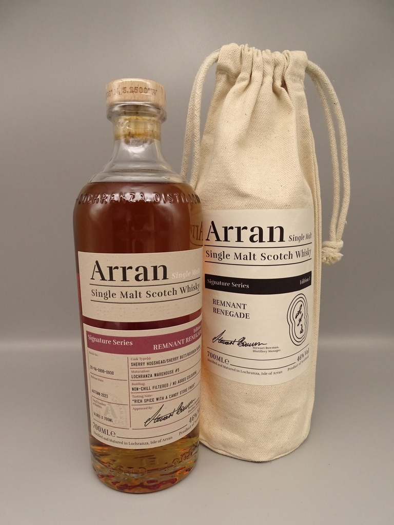 Arran Signature Series Edition 1 Remnant Renegate 46%