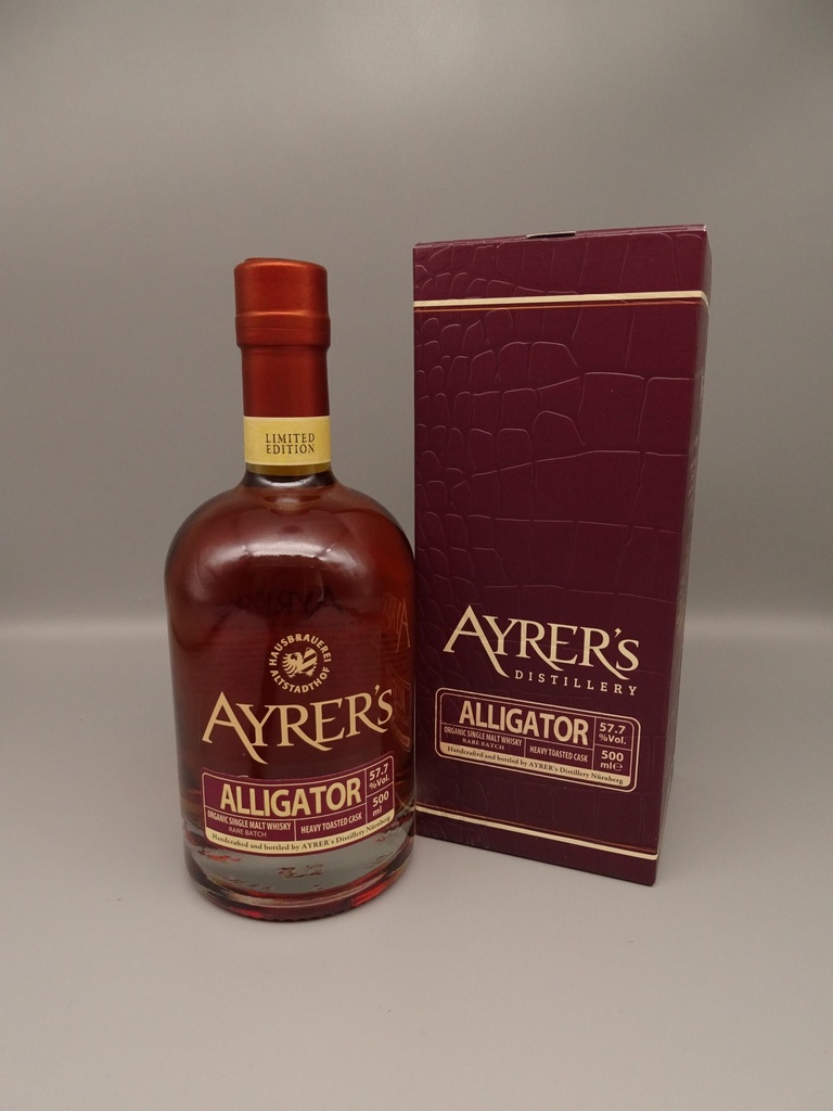 Ayrer's "ALLIGATOR" Small Batch  Heavy Toasted Cask 57,7%