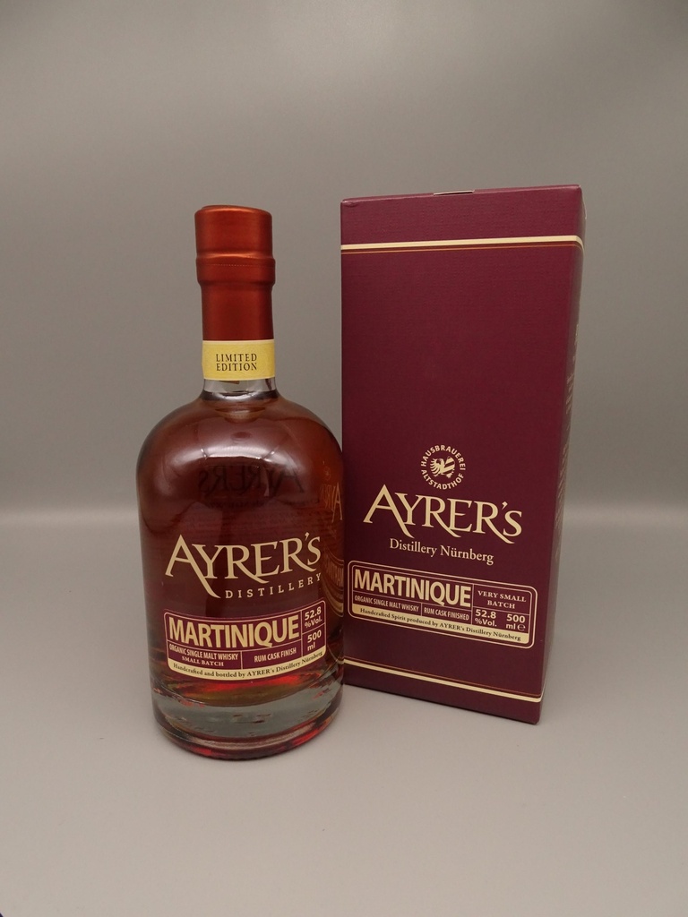 Ayrers Martinique Rum Cask Finish 52,8% Cask Strength