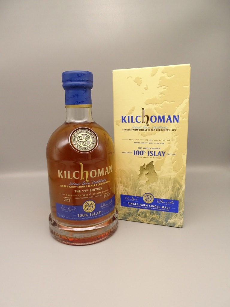 Kilchoman 100% Islay 11th Edition Release 2021 50%