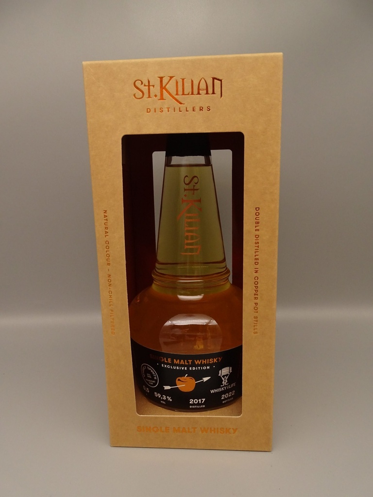 St. Kilian 2017/2022 ex Verbotener Apfel 350l Cask 59,3% WFL & WS exclusive 500ml