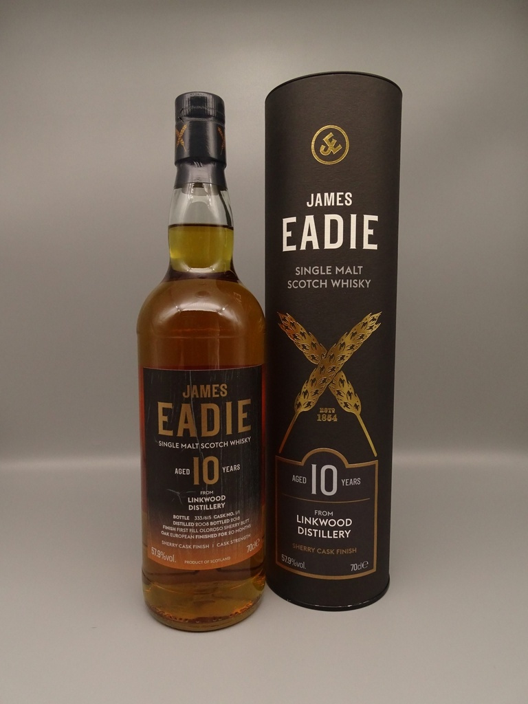 Linkwood 2008/2018 10yo 1st Fill Oloroso Butt Finish (20 months) 57,9% Cask Strength