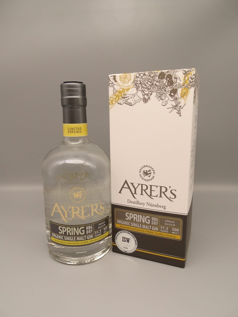 Ayrer's "SPRING" Single Malt Gin 51,2%