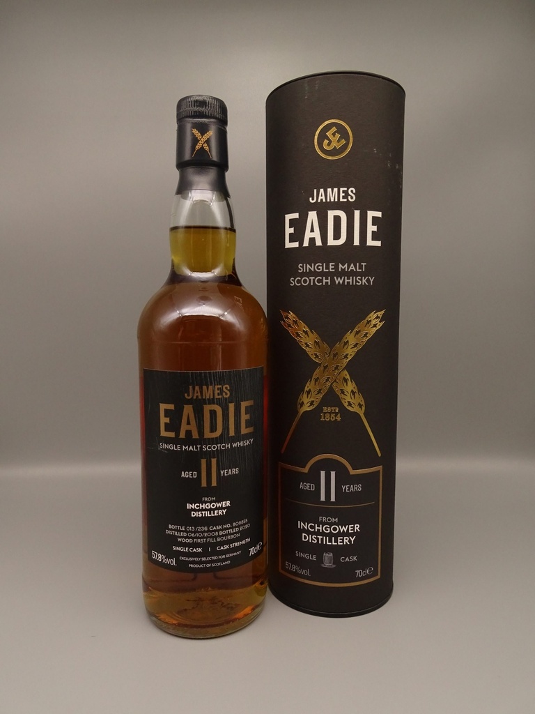 Inchgower 2008/2020 11y First Fill Bourbon 57,8%