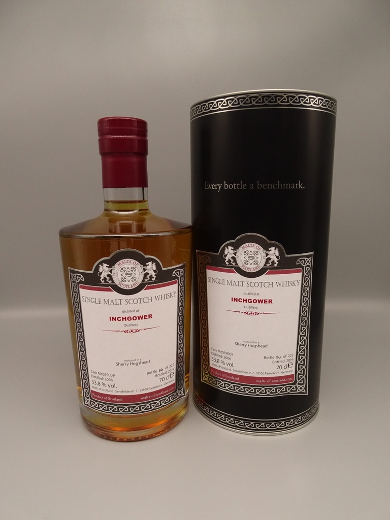 Inchgower 2006/2019 Sherry Hogshead 53,8%