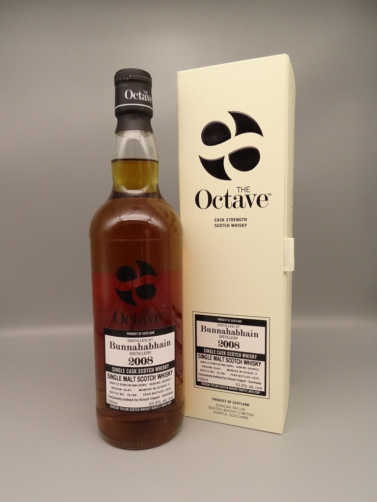 Bunnahabhain 2008/2021 Octave 53,8%