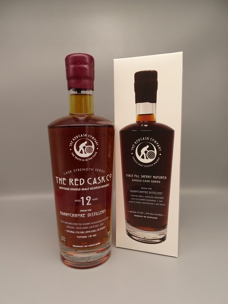 Mannochmore 2009 12yo 1st Fill Sherry Cask 5857 58,5%