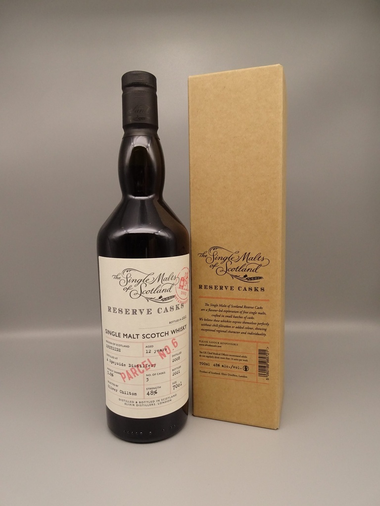 Speyside 2008/2021 12yo "A Speyside Distillery" Reserve Cask Parcel 6 48%