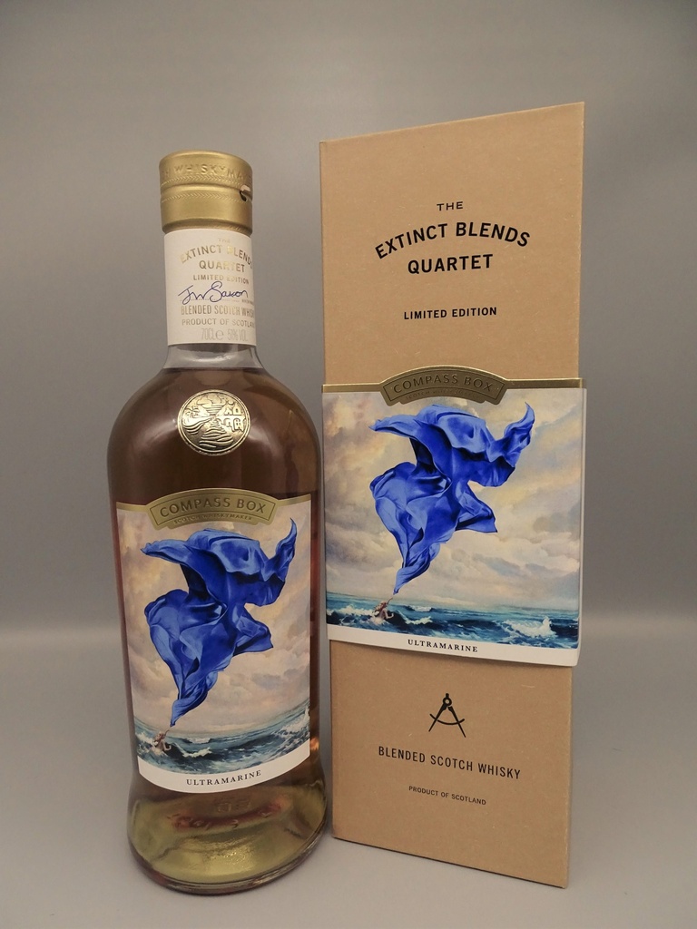 Compass Box The Extinct Blends Quartett ULTRAMARINE 2022 51,0%