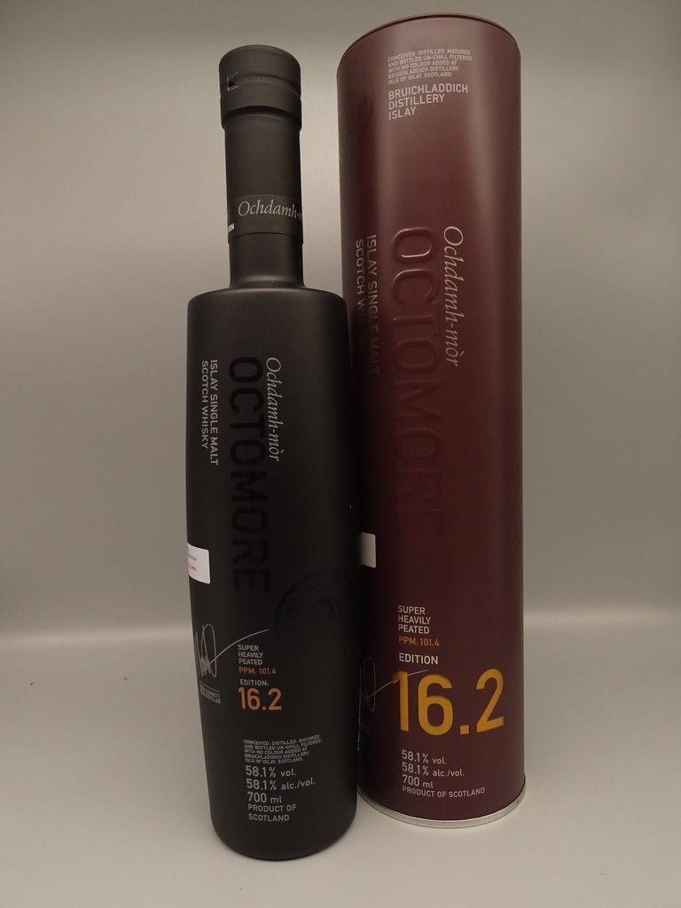 Octomore 16.2 OLC/FOC/MAC/MTC 101,4ppm 58,1%
