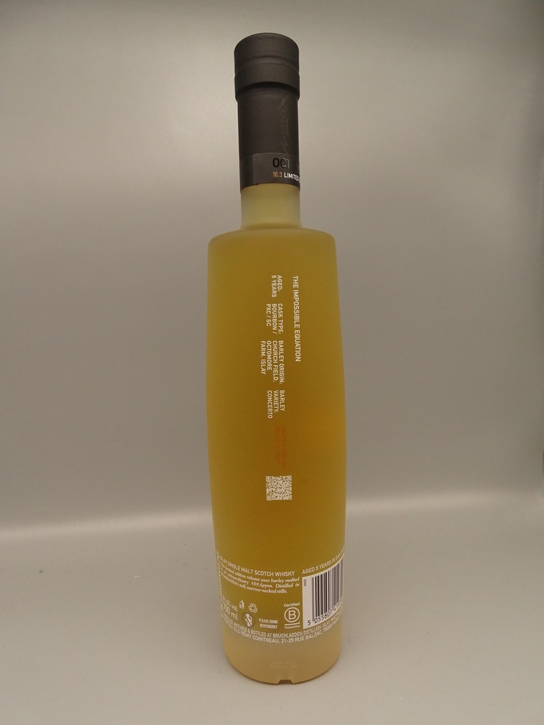 Octomore 15.3 307,2ppm American Oak & Spanish Oloroso Hogshead Casks 61,3%