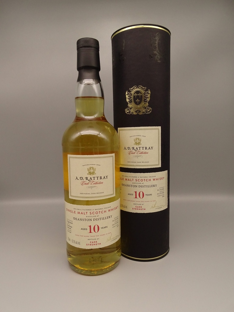 Deanston 2011/2021 10yo Bourbon Single-Barrel 62,5% Cask Strength