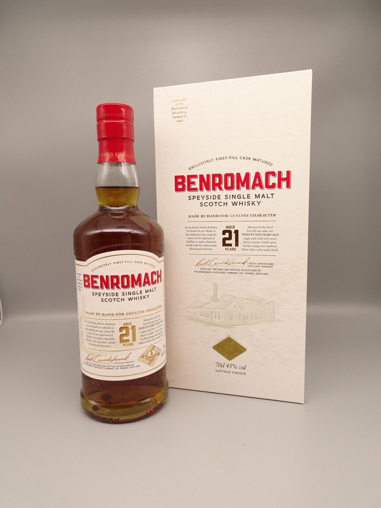 Benromach 21yo 43%