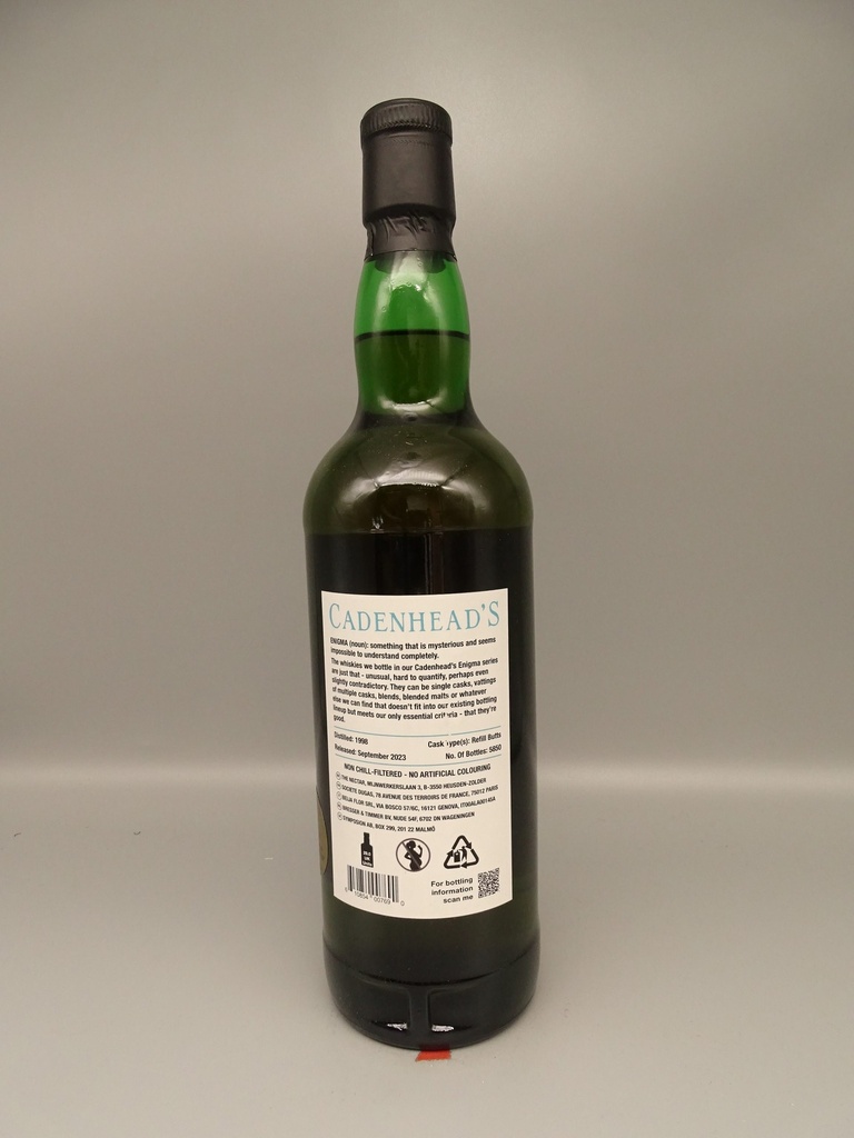 Enigma Blended Scotch Whisky 1998 25yo 41,4%