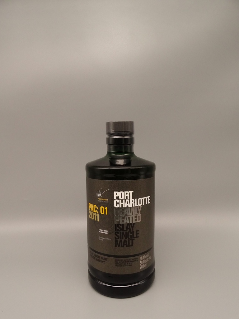 Port Charlotte PAC: 01 2011 Paulliac Red Wine Finish 56,1%