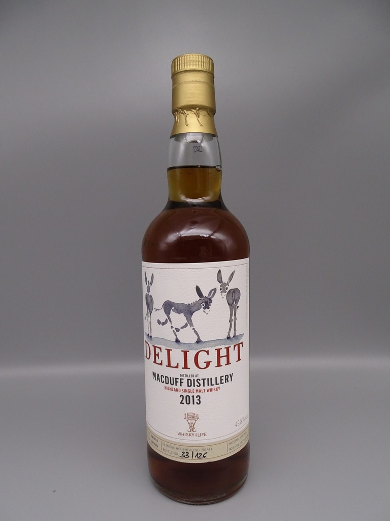 Macduff 2013/2022 9yo DELIGHT Oloroso Hogshead no. 251411 49,8%