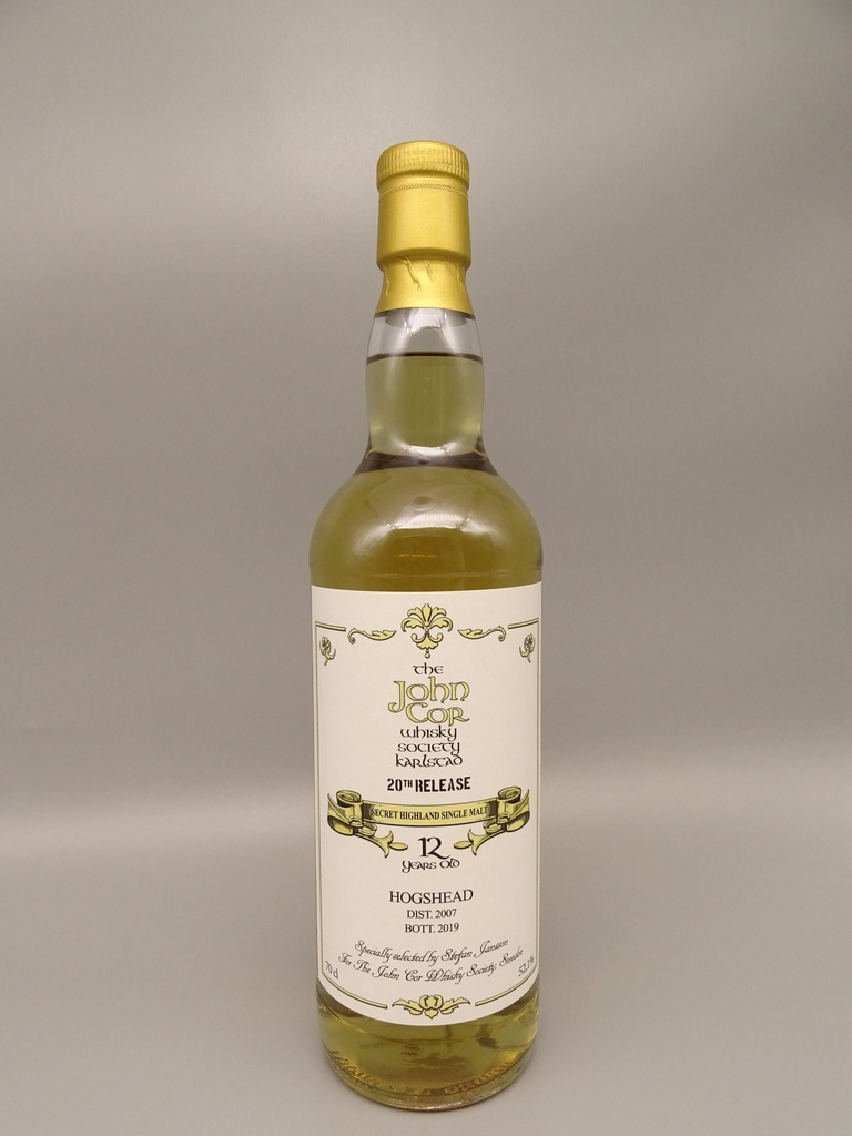 Secret Highland "John Cor" 12yo 52,1% Cask Strength