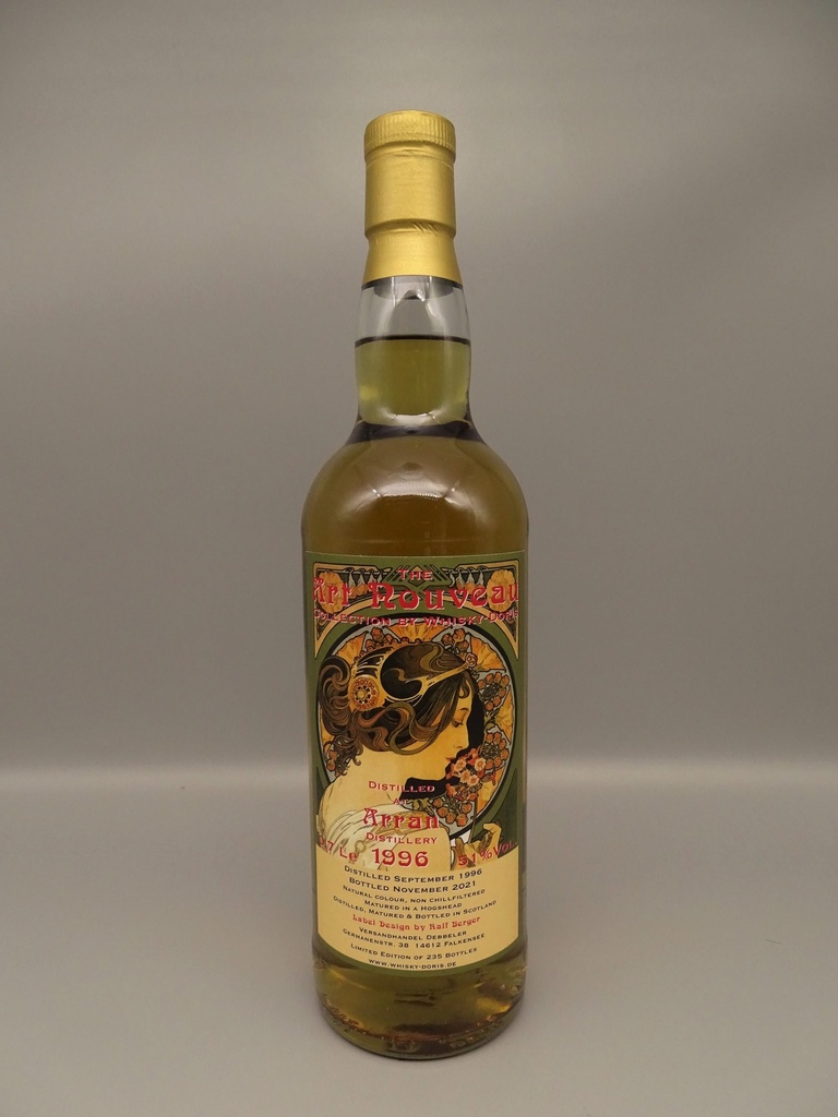 Arran 1996/2021 25yo Bourbon Hogshead ART NOUVEAU 51,0%