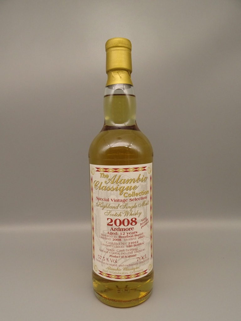 Ardmore 2008 12yo Bourbon Barrel 57,5%