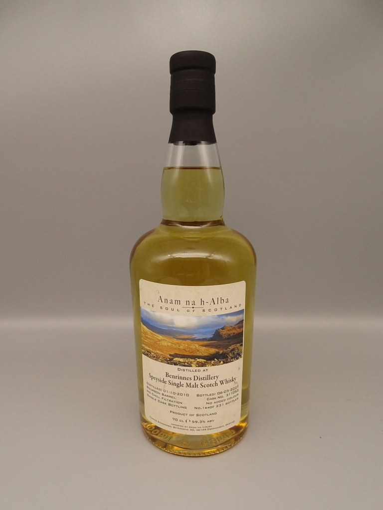 Benrinnes 2010/2021 10yo Bourbon Barrel 59,3%