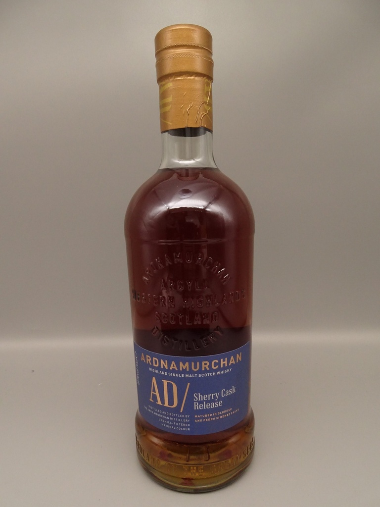 Ardnamurchan AD/Sherry Cask Release 2023 Oloroso & PX 50%