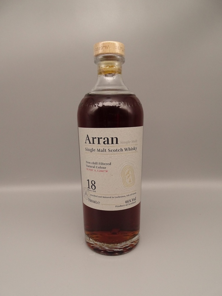 Arran 18yo (ab/from 2024 bottling on) 46%