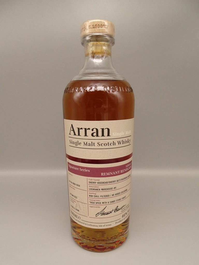 Arran Signature Series Edition 1 Remnant Renegate 46%