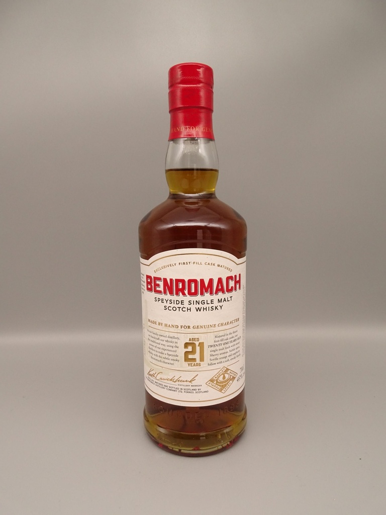 Benromach 21yo 43%