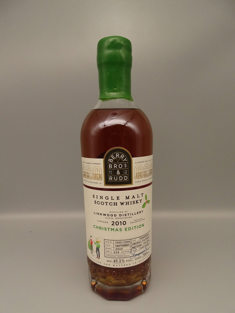 Linkwood 2010/2022 Cask 314453 + 314454 Sauternes Finish Christmas Edition 49,2%
