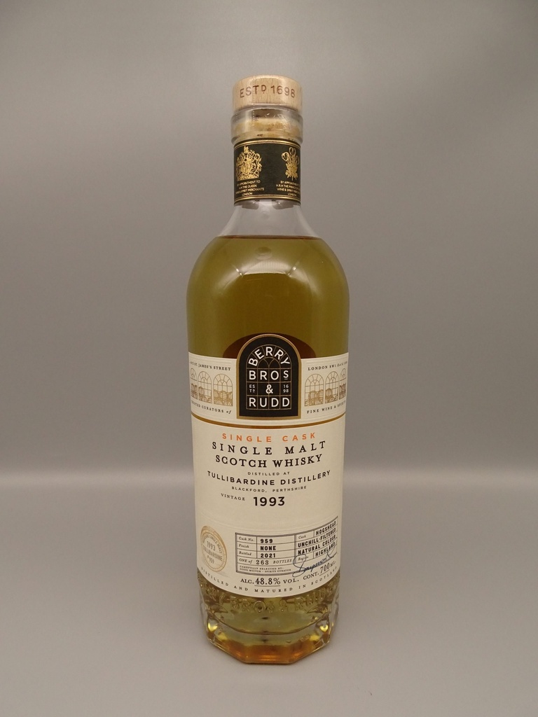 Tullibardine 1993/2021 28yo Single Cask #959 48,8%