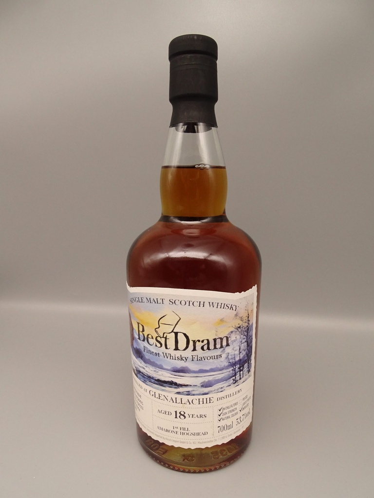 Glenallachie 2005/2023 18yo 1st Fill Amarone No. 901061 54,3%